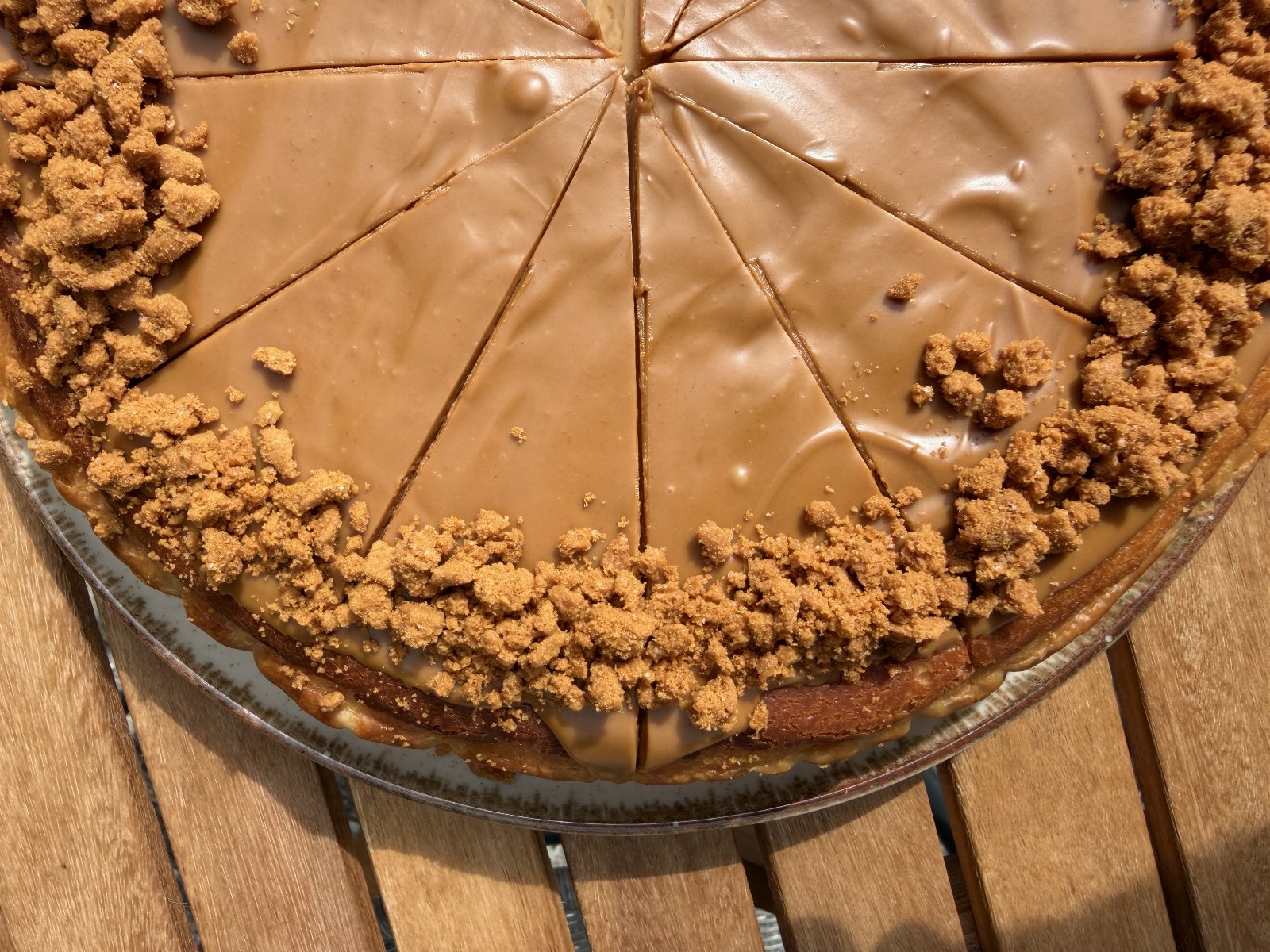 Sernik Baskijski Biscoff Lotus